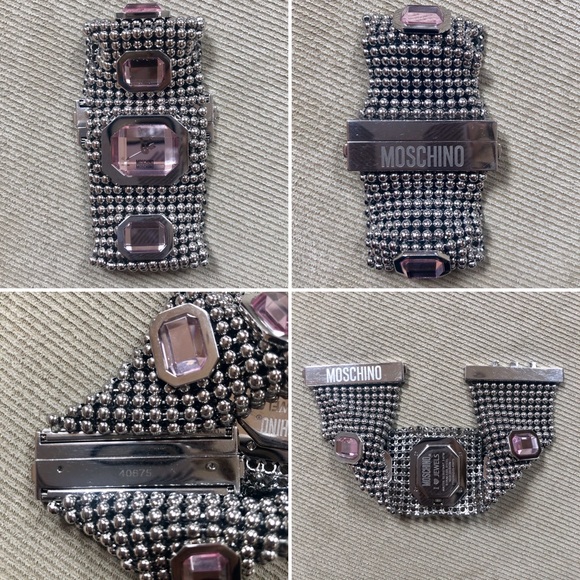 Moschino Cuff Bracelet/Watch🔥 - Picture 6 of 16
